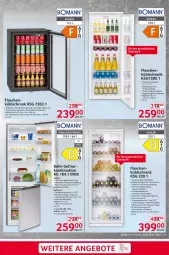 Gazetka promocyjna Selgros - Nonfood - Gazetka - ważna od 08.03 do 08.03.2023 - strona 11 - produkty: abtauautomatik, angebot, angebote, auto, beleuchtung, bomann, elle, flasche, Kinder, kühlschrank, Rauch, Schal, Schrank, thermostat, Ti, türanschlag wechselbar, ventilator