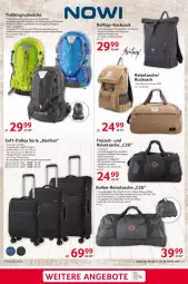 Gazetka promocyjna Selgros - Nonfood - Gazetka - ważna od 08.03 do 08.03.2023 - strona 3 - produkty: ACC, accessoires, eis, koffer, Laufen, reis, reisetasche, Ria, rucksack, rwe, sac, schultergurt, schutzhülle, Tasche, taschen, Ti, tragegriff, Trekkingrucksack, trolley