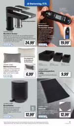 Gazetka promocyjna Lidl - Aktionsprospekt - Gazetka - ważna od 19.11 do 19.11.2022 - strona 35 - produkty: angebot, armatur, Bad, badematte, Badewanne, batterie, batterien, decke, Deckel, dell, edelstahl, eimer, eis, elle, fisch, fische, garnitur, kissen, korb, kosmetik, kosmetikeimer, Mode, reis, Ria, schläuche, silvercrest, thermometer, Ti, tisch, Wanne, waschtisch, wasser, Yo, ZTE