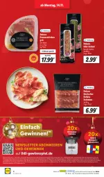Gazetka promocyjna Lidl - Aktionsprospekt - Gazetka - ważna od 19.11 do 19.11.2022 - strona 4 - produkty: Bad, eis, gewinnspiel, gutschein, gutscheine, Monsieur Cuisine, ndk, parmaschinken, reis, salami, Schal, Schale, schinken, Ti