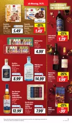 Gazetka promocyjna Lidl - Aktionsprospekt - Gazetka - ważna od 19.11 do 19.11.2022 - strona 9 - produkty: angebot, auer, brezel, Brezeln, eis, elle, gin, Glühwein, kuchen, Lebkuchen, likör, reis, scotch, scotch whisky, single malt, teller, Ti, wein, whisky, Wild, ZTE