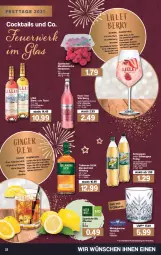 Gazetka promocyjna Famila - Prospekte - Gazetka - ważna od 31.12 do 31.12.2021 - strona 24 - produkty: Becher, beere, beeren, bio, Blaubeer, blaubeere, cocktail, cocktails, eis, eiswürfel, elle, erdbeere, erdbeeren, flasche, gin, ginger, himbeer, himbeere, himbeeren, irish whiskey, lillet, reis, rwe, Schal, Schale, schweppes, teller, Ti, tullamore, whiskey, whisky, Whiskybecher, Wild, wild berry, würfel, zitrone, zitronen