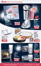 Gazetka promocyjna Famila - Prospekte - Gazetka - ważna od 31.12 do 31.12.2021 - strona 36 - produkty: Behälter, dip, drink, edelstahl, eis, elle, ente, Gläser, gutschein, Holz, korb, lebensmittel, Löffel, milch, milchaufschäumer, Mixer, mydays, reis, Schal, Schale, sekt, Spritzschutz, spülmaschinen, teller, Ti, zucker