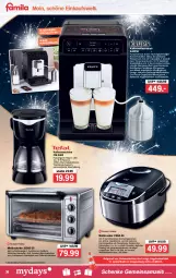 Gazetka promocyjna Famila - Prospekte - Gazetka - ważna od 31.12 do 31.12.2021 - strona 38 - produkty: angebot, auto, backofen, Bau, Behälter, bohne, bohnen, Cap, cappuccino, cin, edelstahl, eis, elle, fritteuse, Frittierkorb, getränk, getränke, grill, grillrost, HP, kaffee, kaffeemaschine, kaffeevollautomat, Kocher, korb, küche, Küchen, milch, Ofen, Reinigung, reis, Ria, Schal, Spezi, tasse, tee, teller, Ti, timer, tisch, toast, toaster, wasser, wassertank