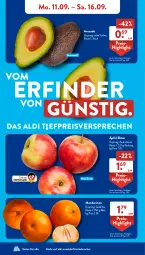 Gazetka promocyjna AldiSud - NÄCHSTE WOCHE - Gazetka - ważna od 16.09 do 16.09.2023 - strona 4 - produkty: aldi, avocado, eis, kracher, mandarine, mandarinen, nuss, reis, Ti, ZTE