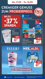 Gazetka promocyjna AldiSud - NÄCHSTE WOCHE - Gazetka - ważna od 16.09 do 16.09.2023 - strona 8 - produkty: aldi, alle artikel ohne dekoration, Ayran, Becher, bier, decke, dekoration, drink, eis, getränk, joghur, joghurt, kondensmilch, LG, milch, nuss, reis, schoko, Ti, ZTE
