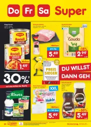 Gazetka promocyjna Netto Marken-Discount - Filial-Angebote - Gazetka - ważna od 22.04 do 22.04.2023 - strona 30 - produkty: bestpreis, bohne, bohnen, bohnenkaffee, eis, gouda, hakle, hakle toilettenpapier, kaffee, löslicher bohnenkaffee, maggi, ndk, Nescafé, papier, ravioli, reis, schwein, schweine, Ti, toilettenpapier, wein, weine