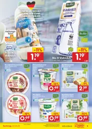 Gazetka promocyjna Netto Marken-Discount - Filial-Angebote - Gazetka - ważna od 22.04 do 22.04.2023 - strona 9 - produkty: angebot, bestpreis, bio, bio-joghurt, butter, eis, ente, frucht, fruchtjoghurt, joghur, joghurt, Knuspermüsli, kräuter, milch, müsli, quark, reis, Süßrahmbutter, Ti, vollmilch, ZTE, zucker