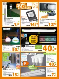 Gazetka promocyjna - Prospekt für Globus Baumarkt Achern - Gazetka - ważna od 09.04 do 09.04.2022 - strona 9 - produkty: akku, auer, aust, decke, deckenleuchte, edelstahl, elle, fernbedienung, Kugel, lamm, Leuchte, leuchtmittel, Nachtlicht, Philips, Schal, smartphone, solarleuchte, Ti, wasser