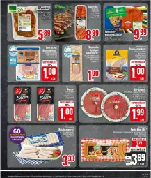 Gazetka promocyjna Edeka - Prospekte - Gazetka - ważna od 01.06 do 01.06.2024 - strona 17 - produkty: bacon, bier, bierschinken, bio, Bio-Salami, braten, eis, Nackensteak, pute, reis, salami, schinken, steak, wiesenhof, ZTE