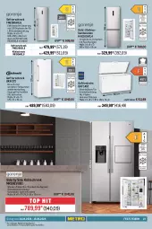 Gazetka promocyjna Metro - Feste feiern - Gazetka - ważna od 15.05 do 15.05.2024 - strona 19 - produkty: auer, beleuchtung, eier, eis, eiswürfel, Elektro, elle, Gefrierbox, gefrierkombination, gefrierschrank, Glastür, kühlbox, kühlschrank, reis, Schrank, schubladen, supergefrierfunktion, teller, Ti, tisch, türanschlag wechselbar, wasser, würfel