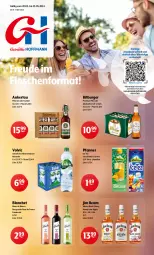 Gazetka promocyjna Getraenke Hoffmann - Prospekte - Gazetka - ważna od 25.05 do 25.05.2024 - strona 1 - produkty: alkohol, Alwa, angebot, angebote, Apple, bitburger, bitburger pils, burger, de blancs, decke, elle, flasche, ice tea, jim beam, lack, mineralwasser, natur, natürliches mineralwasser, pfanne, Pfanner, pils, pilsener, premium pils, rel, rouge, Ti, volvic, wasser