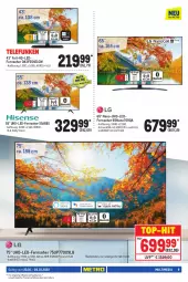 Gazetka promocyjna Metro - NonFood - Gazetka - ważna od 26.10 do 26.10.2022 - strona 9 - produkty: eis, elle, fernseher, LG, reis, teller, Ti, top-hit, uhd