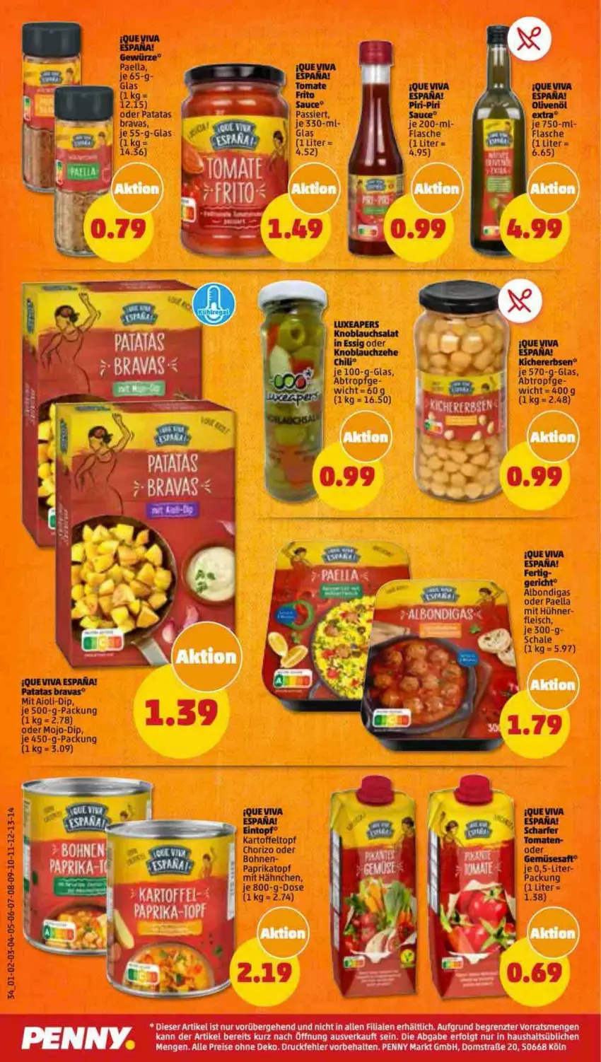 Aktueller Prospekt Penny - Prospekte - von 03.10 bis 08.10.2022 - strona 34 - produkty: bohne, bohnen, dip, eis, hühner, LG, reis, Schal, Schale, tee, Ti, tomate, tomaten, topf, ZTE