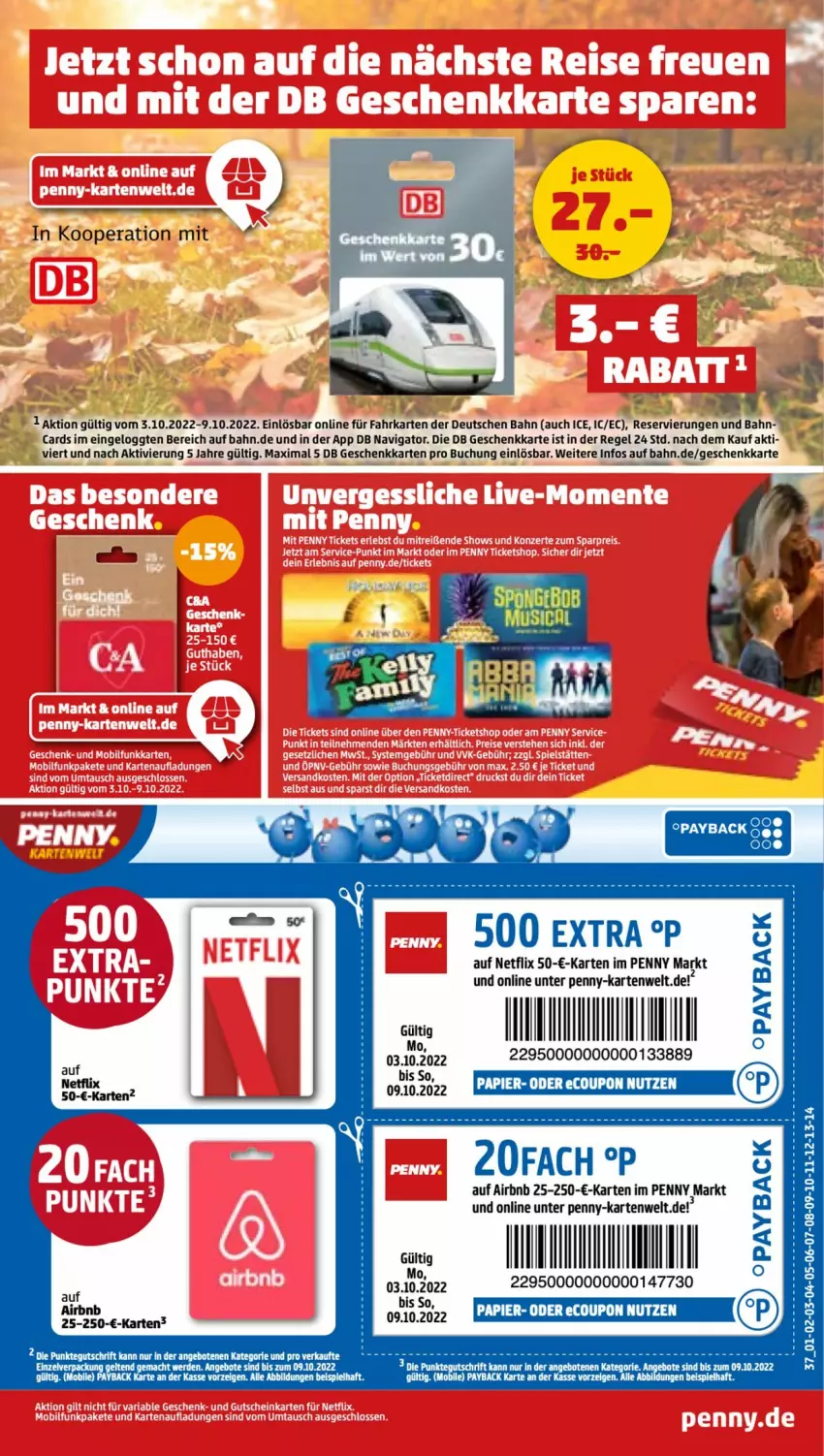 Aktueller Prospekt Penny - Prospekte - von 03.10 bis 08.10.2022 - strona 37 - produkty: angebot, angebote, buch, coupon, eier, netflix, papier, payback, Ti