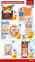 Gazetka promocyjna Penny - Prospekte - Gazetka - ważna od 08.10 do 08.10.2022 - strona 15 - produkty: Berger, bratwurst, eis, nürnberger, rostbratwurst, Weißwurst, wiener, wiener würstchen, wurst, würstchen