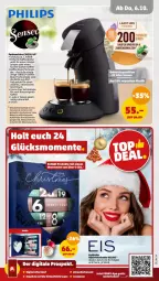 Gazetka promocyjna Penny - Prospekte - Gazetka - ważna od 08.10 do 08.10.2022 - strona 19 - produkty: Adventskalender, eis, kaffee, mac, Philips, senseo, tasse, Ti, tisch
