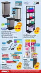 Gazetka promocyjna Penny - Prospekte - Gazetka - ważna od 08.10 do 08.10.2022 - strona 22 - produkty: beutel, bürste, decke, Deckel, eimer, flasche, geschirr, geschirrtücher, Liege, mikrofaser, Mikrofasertücher, müllbeutel, regal, Reinigung, ring, rwe, schwamm, Ti, treteimer, tücher