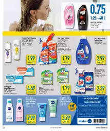 Gazetka promocyjna Diska - Prospekte - Gazetka - ważna od 05.03 do 05.03.2022 - strona 13 - produkty: bio, biozidprodukte, Bref, canon, Coral, creme, duschgel, eis, elle, elmex, ente, flasche, Fleckenentferner, gin, LG, nivea, Nivea Men, pantene, pantene pro-v, Pflegespülung, pro-v, Rauch, rwe, shampoo, sprühflasche, spülung, Ti, waschmittel, wc ente, zahncreme