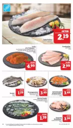 Gazetka promocyjna Marktkauf - Prospekt - Gazetka - ważna od 08.04 do 08.04.2023 - strona 16 - produkty: Bau, butter, eis, elle, filet, fisch, fleisch, forelle, frischfisch, garnelen, grappa, kräuter, kräuterbutter, küche, Küchen, lachs, lachsfilet, medaillons, mit pistazien, natur, pfeffer, pistazien, reis, rel, riesengarnelen, Schal, Schale, Ti, tisch, ZTE