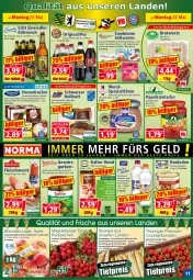 Gazetka promocyjna Norma - Norma - Gazetka - ważna od 30.05 do 30.05.2022 - strona 11 - produkty: Becher, beere, beeren, Brandenburger äpfel, bratwurst, brombeere, buch, burger, cocktail, eier, eierlikör, eis, eisbecher, elle, flasche, fleisch, fleischwurst, frucht, Garten, gewürz, Gewürzgurke, gewürzgurken, gin, gurke, gurken, himbeer, himbeere, Holz, kirsch, kühlregal, leberwurst, Letscho, likör, mango, milch, paprika, pfirsich, radieschen, regal, reis, riegel, ring, Rotwurst, rouladen, sac, schoko, schwein, senf, spargel, Spezi, Ti, tiefpreis, tomate, tomaten, Waffelröllchen, wein, wurst