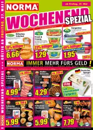 Gazetka promocyjna Norma - Norma - Gazetka - ważna od 30.05 do 30.05.2022 - strona 16 - produkty: auer, Bau, Bauer, Becher, braten, deutscher spargel, eis, filet, fleisch, frischkäse, Geflügel, gewürz, gin, grill, HP, Kærgården, Käse, kirsch, kräuter, lebensmittel, medaillons, natur, oder kräuter, paprika, pfeffer, regal, reis, rind, rinder, salz, Schal, Schale, schnitzel, schwein, schweine, spargel, Ti, tiefpreis, wein, weine