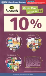Gazetka promocyjna Combi - Prospekte - Gazetka - ważna od 07.05 do 07.05.2022 - strona 4 - produkty: angebot, angebote, bio, decke, natur, natura, Ti, tiefkühlkost