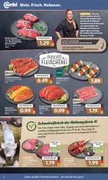 Gazetka promocyjna Combi - Prospekte - Gazetka - ważna od 07.05 do 07.05.2022 - strona 8 - produkty: apfel, Bau, bauchscheiben, bohne, bohnen, braten, eis, elle, fleisch, Fleischerei, gewürz, grill, Grillbauch, Grillkäse, gyros, ilag, karotten, kartoffel, kartoffeln, Käse, Knödel, lachs, Lachsbraten, lebensmittel, mab, minutensteaks, natur, nuss, pute, Ria, rind, rinder, Rinderroulade, rinderrouladen, rotkohl, rouladen, saft, salz, Schal, Schale, Schere, schnitten, schwein, schweine, schweinefleisch, Schweinelachs, steak, steaks, Ti, Tiere, wein, weine