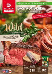 Gazetka promocyjna Selgros - Gastronomie - Gazetka - ważna od 05.10 do 05.10.2022 - strona 1 - produkty: braun, LG, Spezi, Ti