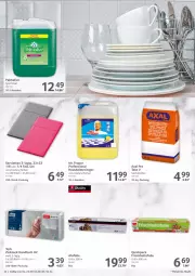 Gazetka promocyjna Selgros - Gastronomie - Gazetka - ważna od 05.10 do 05.10.2022 - strona 42 - produkty: eis, frischhaltefolie, handtuch, olive, palmolive, reiniger, reis, salz, Serviette, servietten, Spülen, spülmittel, tablet, tablett, Tablette, tee, Ti, tuc