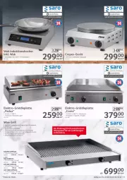 Gazetka promocyjna Selgros - Gastronomie - Gazetka - ważna od 05.10 do 05.10.2022 - strona 9 - produkty: edelstahl, eis, Elektro, grill, grillfläche, Induktionskocher, Kocher, latte, Laufen, LG, reis, rwe, saro, Spritzschutz, Ti, wasser, wok