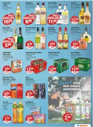 Gazetka promocyjna Vmarkt - Prospekte - Gazetka - ważna od 05.06 do 05.06.2024 - strona 9 - produkty: Absolut Vodka, almdudler, Alwa, bier, brunnen, cola, drink, durstlöscher, eis, energy drink, erdinger, fanta, flasche, franken brunnen, fuze tea, gin, gordon, gordons, Havana Club, jever, jever pilsener, LG, licor, licor 43, Mezzo Mix, mineralwasser, mumm, oder sprite, pils, pilsener, reis, schöfferhofer, schorle, sekt, Spezi, sprite, Ti, vodka, wasser, wein, weinschorle, Wild