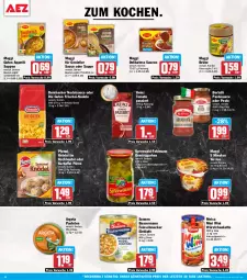 Gazetka promocyjna Aez - Prospekte - Gazetka - ważna od 25.07 do 25.07.2026 - strona 10 - produkty: Becher, bernbacher, bertolli, beutel, Brühe, delikatess sauce, eintöpfe, eis, feinschmecker, frischei-nudeln, gewürz, Gewürzgurke, gewürzgurken, gurke, gurken, heinz, kartoffel, Kette, Knödel, kochbeutel, maggi, meica, nudel, nudeln, pasta, pastete, pesto, pfanni, püree, reis, sauce, saucen, spreewald-feldmann, suppe, suppen, terrine, Ti, würstchen, ZTE