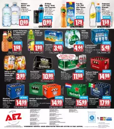 Gazetka promocyjna Aez - Prospekte - Gazetka - ważna od 25.07 do 25.07.2026 - strona 16 - produkty: AEZ, Alwa, auer, bier, brunnen, buch, Cap, capri-sun, corona, corona extra, drink, drucker, eis, eistee, elle, Engel, ente, erdinger, flasche, fuze tea, Germ, gin, granini, Happy Day, heineken, kerze, krombache, krombacher, lack, mineralwasser, natur, nuss, Paula, paulaner, perla, pfanne, Pfanner, Rauch, reis, rel, ring, rum, schöfferhofer, schweppes, tee, teller, Ti, uhr, veltins, volvic, vöslauer, wasser, weissbier, ZTE