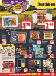 Gazetka promocyjna Edeka - Angebote der Woche - Gazetka - ważna od 14.05 do 14.05.2022 - strona 2 - produkty: aus dem kühlregal, barbecue, beutel, bier, bowle, burger, deka, discount, eis, ente, erbsen, flasche, fleisch, früchte, früchten, garnier, grill, grillsauce, Halloumi, Hefe, ideal für grill, Käse, kühlregal, LG, mais, Mantel, marinade, mit paprika, nuss, paprika, Paula, paulaner, prawns, regal, reis, rezept, sauce, saucen, sekt, störtebeker, Three Sixty, Ti, Tofu, tomate, tomaten, top-preis, zwiebel, zwiebeln