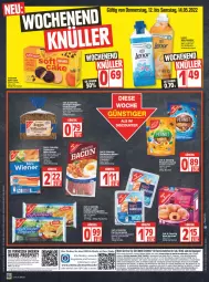 Gazetka promocyjna Edeka - Angebote der Woche - Gazetka - ważna od 14.05 do 14.05.2022 - strona 20 - produkty: angebot, angebote, aqua, auer, bacon, baguette, beutel, brot, butter, deka, discount, eis, elle, Frühstücksspeck, geback, knoblauch, Knoblauchbaguette, korn, Kornbrot, LG, Liege, natur, papier, rel, Schal, Schale, schnitten, Speck, telefon, Ti, uhr, wiener