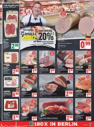 Gazetka promocyjna Edeka - Angebote der Woche - Gazetka - ważna od 14.05 do 14.05.2022 - strona 5 - produkty: bett, Blüte, buch, eier, eis, fleisch, gin, gutsleberwurst, hackfleisch, hackfleisch gemischt, HP, jungbullen, katenschinken, knoblauch, kochschinken, lachs, leberwurst, mac, mit knoblauch, nuss, Rauch, rel, rohschinken, Rückensteak, rückensteaks, saft, salami, schinken, schwein, schweine, serrano, Spezi, steak, steaks, tee, Ti, tuner, Ungarische Salami, wein, weine, wurst