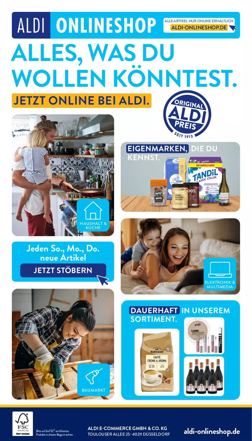 Aktueller Prospekt Aldi Nord - Von Montag - von 04.03 bis 09.03.2024 - strona 21 - produkty: aldi, auer, Bau, Elektro, küche, magazin, Ti, wolle