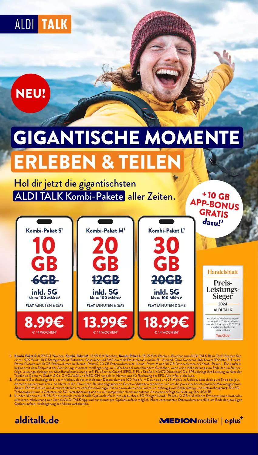 Aktueller Prospekt Aldi Nord - Von Montag - von 04.03 bis 09.03.2024 - strona 34 - produkty: aldi, aldi talk, auto, Bau, buch, eis, ente, Germ, gin, hardware, LG, medion, Rauch, ring, rwe, Ti, tisch, usb