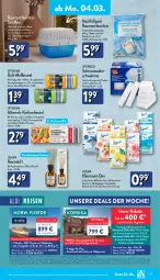 Gazetka promocyjna Aldi Nord - Von Montag - Gazetka - ważna od 09.03 do 09.03.2024 - strona 13 - produkty: aldi, auto, beutel, buch, Clin, deo, eimer, eis, flasche, gefrierbeutel, getränk, getränke, gin, kühlschrank, leimer, LG, Mode, müllbeutel, Optiwisch, papier, Raumduft, reis, Schal, Schrank, spülmaschinen, Ti, tragegriff, weck, ZTE