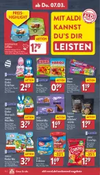 Gazetka promocyjna Aldi Nord - Von Montag - Gazetka - ważna od 09.03 do 09.03.2024 - strona 26 - produkty: aldi, angebot, angebote, beutel, bonbons, chips, cola, crunchips, eier, eis, elle, erdnüsse, ferrero, frucht, haribo, ingwer, Kinder, Löffel, lorenz, lorenz crunchips, mac, maoam, milch, milka, mit frucht, reis, schoko, schokolade, schokoladen, teller, Ti, ültje, ültje erdnüsse, vollmilch