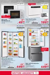 Gazetka promocyjna Selgros - Non Food - Gazetka - ważna od 14.08 do 14.08.2024 - strona 11 - produkty: bomann, edelstahl, eis, Elektro, elle, gefrierkombination, mikrowelle, tee, Ti, timer, wasser