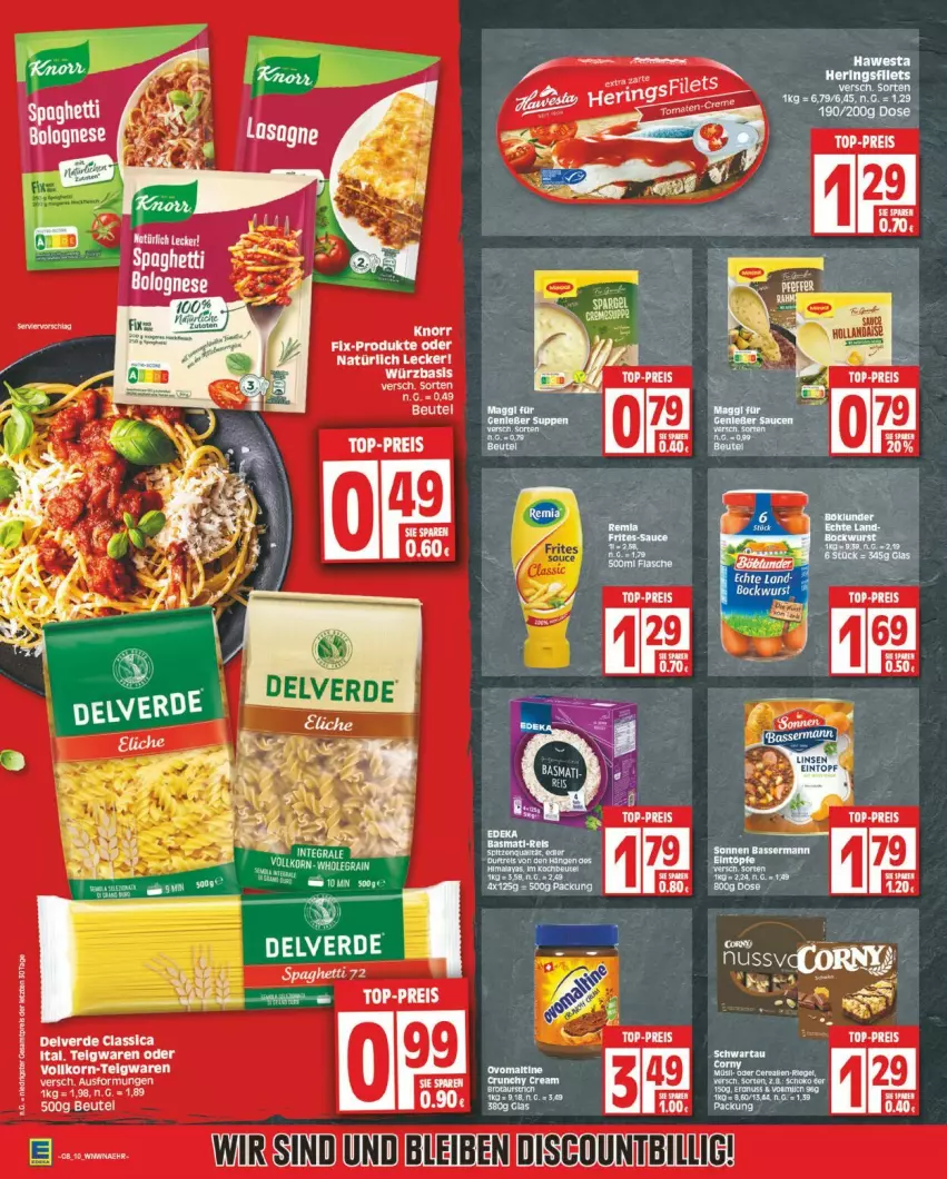 Aktueller Prospekt Edeka - Prospekte - von 19.02 bis 24.02.2024 - strona 10 - produkty: discount, eis, elle, erde, hawesta, reis, rel, top-preis