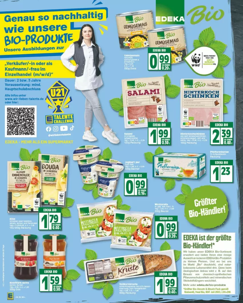 Aktueller Prospekt Edeka - Prospekte - von 19.02 bis 24.02.2024 - strona 6 - produkty: auer, bio, deka, ente, schinken, Ti, usb