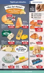 Gazetka promocyjna Combi - Prospekte - Gazetka - ważna od 16.04 do 16.04.2022 - strona 7 - produkty: angebot, angebote, baguette, Bergkäse, beutel, brötchen, cheddar, Croissant, Donut, donuts, doppelrahmstufe, eis, elle, emmentaler, Feigen, frischkäse, gin, hartkäse, Käse, kerrygold, milch, Ofen, oreo, reis, sauce, schinken, schweizer hartkäse, senf, Spezi, steinofen, stube, Ti, topf, weizenbrötchen, wurst