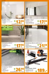Gazetka promocyjna  - Prospekt für Globus Baumarkt  Achern - Gazetka - ważna od 28.01 do 28.01.2023 - strona 12 - produkty: eis, feinsteinzeug, Holz, Mode, reis, Ti, Zement