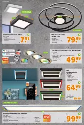 Gazetka promocyjna  - Prospekt für Globus Baumarkt  Achern - Gazetka - ważna od 28.01 do 28.01.2023 - strona 6 - produkty: Bau, decke, deckenleuchte, LED Deckenleuchte, Leuchte, leuchten, Schal, smartphone, Ti, timer