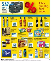 Gazetka promocyjna Diska - Prospekte - Gazetka - ważna od 30.07 do 30.07.2022 - strona 2 - produkty: aktionspreis, Becher, bier, bohne, bohnen, cerealien, dallmayr, duschgel, eis, exquisa, fa duschgel, filterkartuschen, flasche, frischkäse, frischkäsezubereitung, gsw, Hefe, hefeweizen, Käse, konfitüre, krone, lenor, lenor weichspüler, mac, Metaxa, miree, mühlhäuser, pflaume, pflaumen, pflaumenmus, prodomo, reis, ring, Schöller, Sprudel, Tasche, taschen, taschentücher, Tempo, Ti, tücher, wasser, wasserfilter, weichspüler, Wild, ZTE