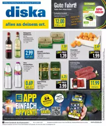 Gazetka promocyjna Diska - Prospekte - Gazetka - ważna od 09.12 do 09.12.2023 - strona 1 - produkty: aktionspreis, angebot, angebote, butter, Dairygold, decke, deka, eis, flasche, gin, gutschein, irische butter, jacobs, jacobs krönung, kaffee, leine, nuss, qualitätswein, reis, rind, rinder, rotkäppchen, rouladen, Ti, vitrex, wein, ZTE