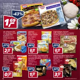 Gazetka promocyjna Real - Real Handzettel - Gazetka - ważna od 22.01 do 22.01.2022 - strona 12 - produkty: à la bordelaise, agrarfrost, aust, backfisch, beutel, bordelaise, brot, brötchen, caramel, cola, coppenrath, culinaria, die ofenfrische, Dr. Oetker, eis, elle, filegro, filet, fisch, gin, Goldstücke, iglo, Käse, korn, mac, macadamia, mandel, marzipan, mehrkornbrötchen, mousse, Mousse au Chocolat, nestlé, nestlé schöller, nuii, Ofen, original wagner, pizza, reis, Ria, rustipani, salami, schlemmer-filet, Schöller, Ti, torte, wagner, wedges